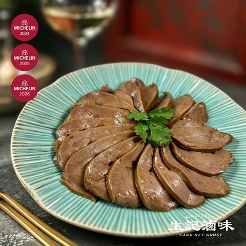 法式滷水獅頭鵝肝 Foie Gras